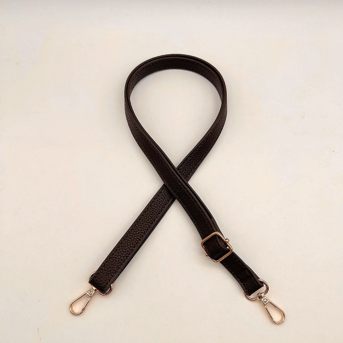 Premium strukturiertes Leder-Handtaschenriemen Brehn