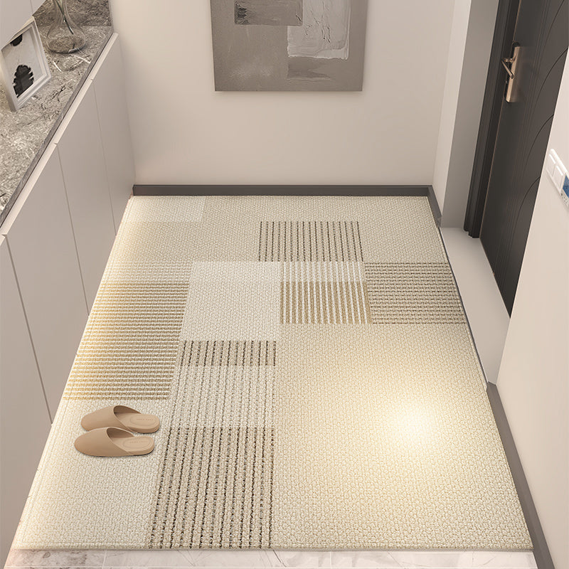 Stylischer geometrischer Teppich
