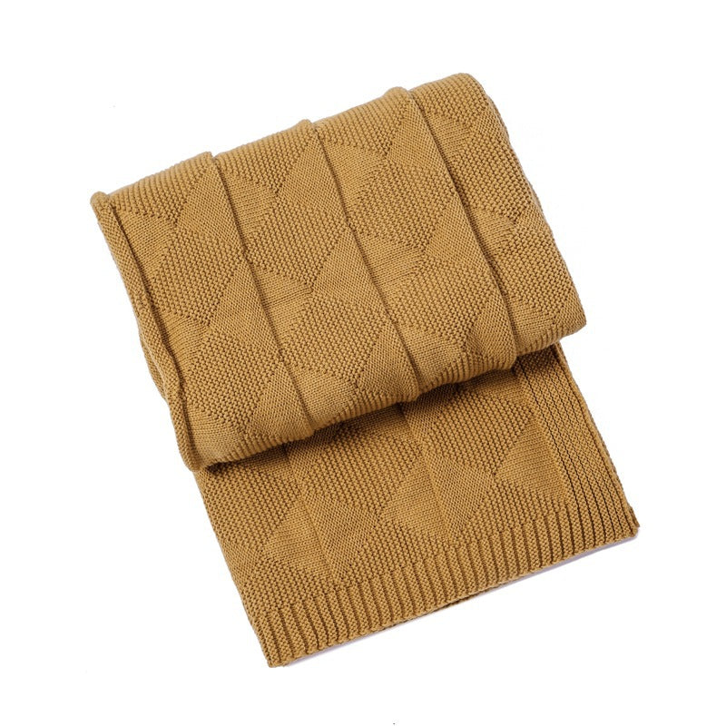 Gemütliche Strickwurfdecke Brehn