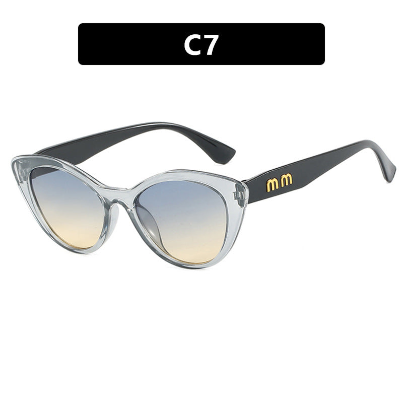 Damen extravagante Cat-Eye Sonnenbrille mit schützendem UV-Filter Brehn