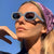 Damen oversized Sonnenbrille mit ausgefallenem Muster Brehn