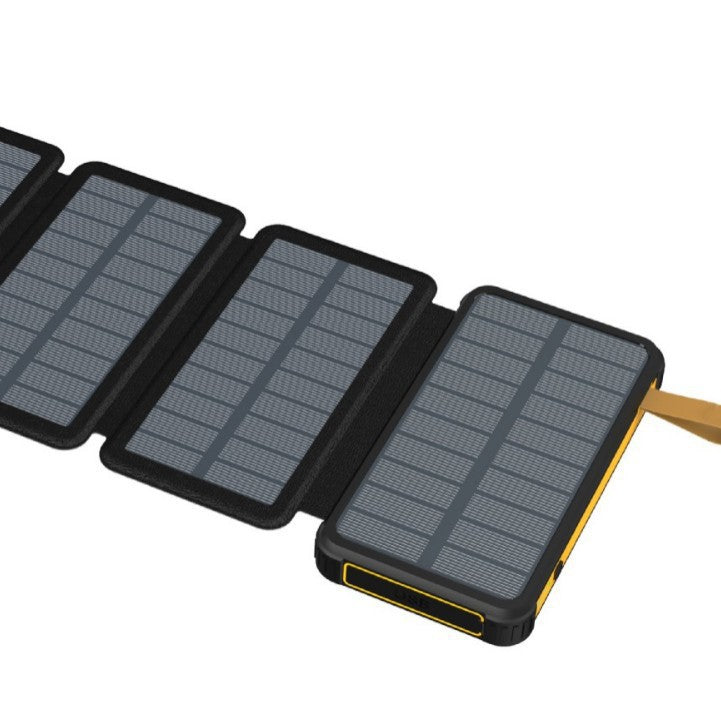 Solarbetriebene Powerbank Mit Schnellladefunktion Von Brehn