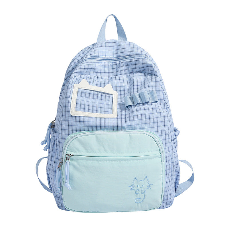 Süßer illustrierter Katzen-Design-Rucksack Brehn