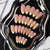 Elegante florale Press-On-Nagel-Set Brehn