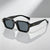 Modische Übergroße Quadratische Sonnenbrille Brehn