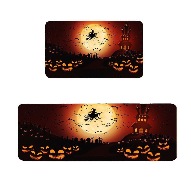 Halloween Themen Küchenmatten Set