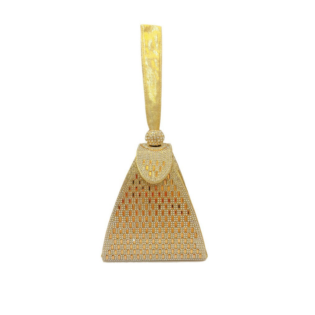 Geometric Mesh Abendhandtasche