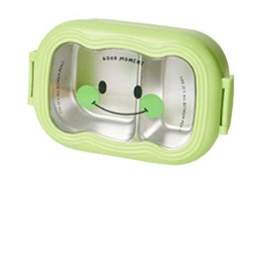 Smile-Themen Dual-Compartment Lebensmittelbehälter