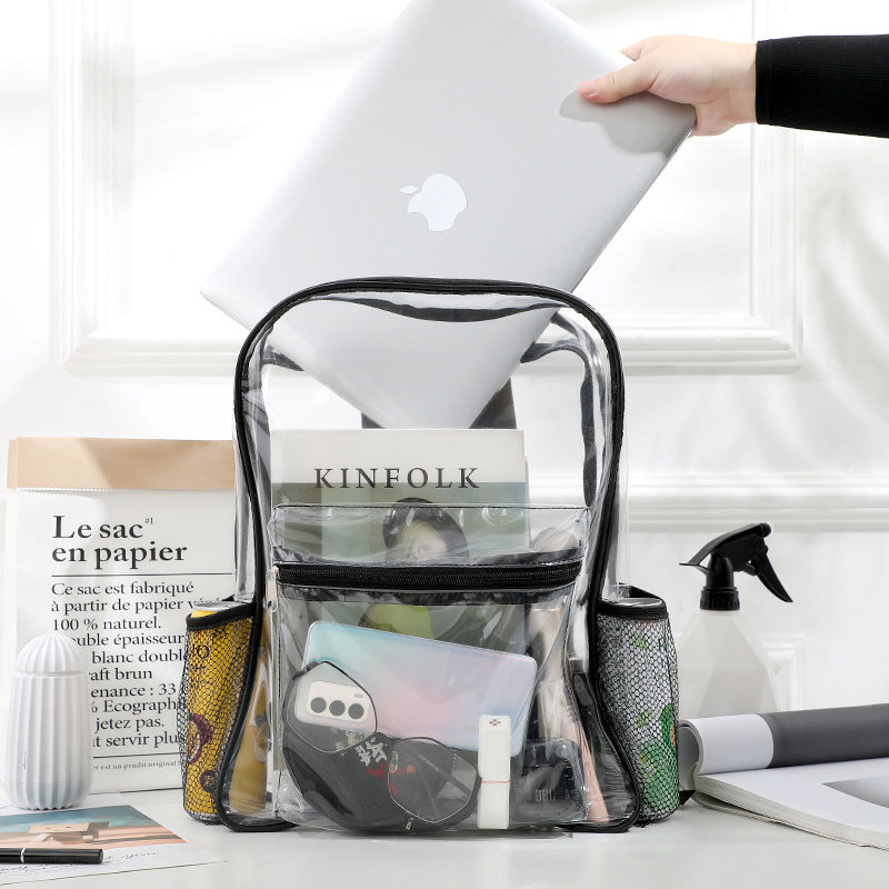 Durchsichtiger Rucksack mit Praktischem Organizer Brehn