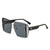 Damen geometrische Fashion-Sonnenbrille Brehn
