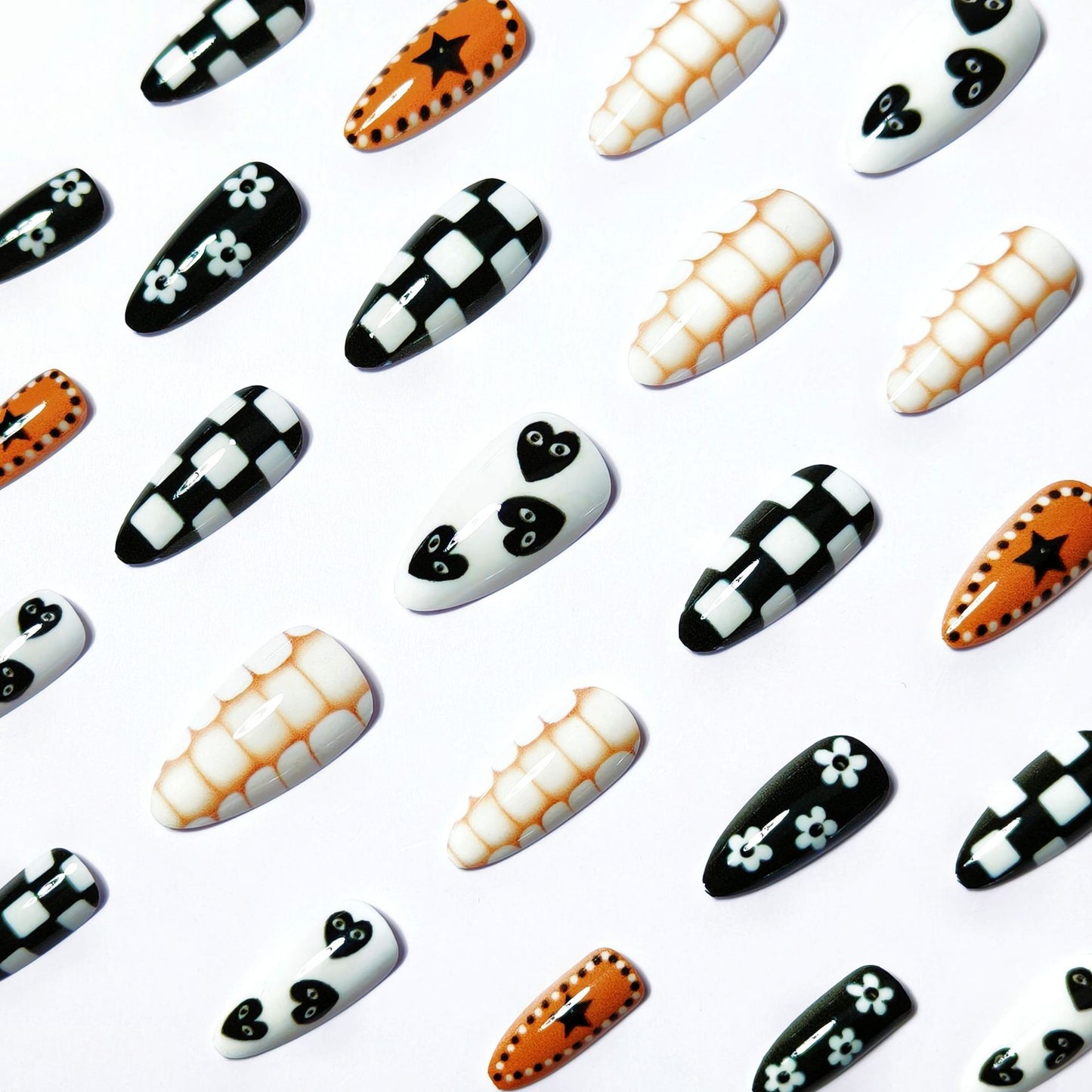 Kreative Kunstnägel mit Geometrischen Designs Brehn