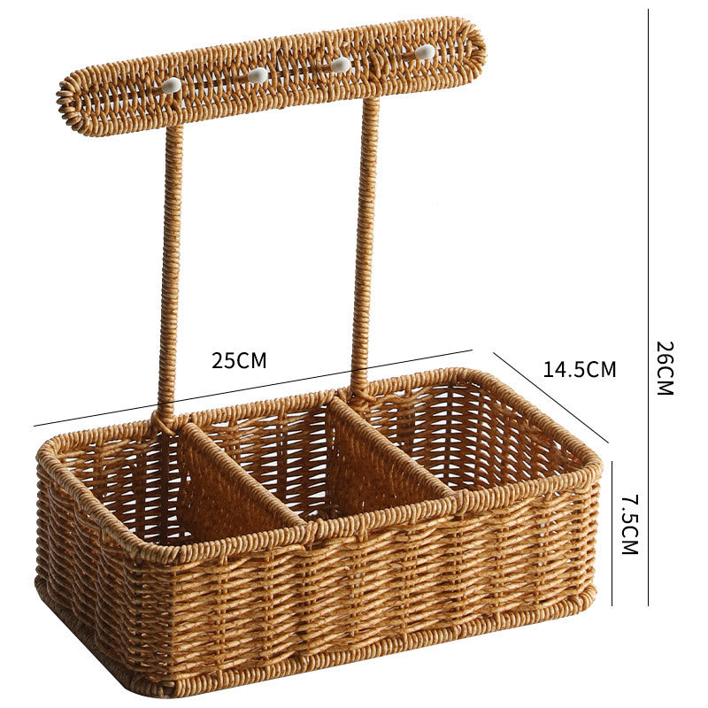 Unisex Vielseitiger Aufbewahrungskorb mit Haken Brehn