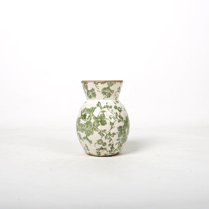 Florale Keramikvase Brehn