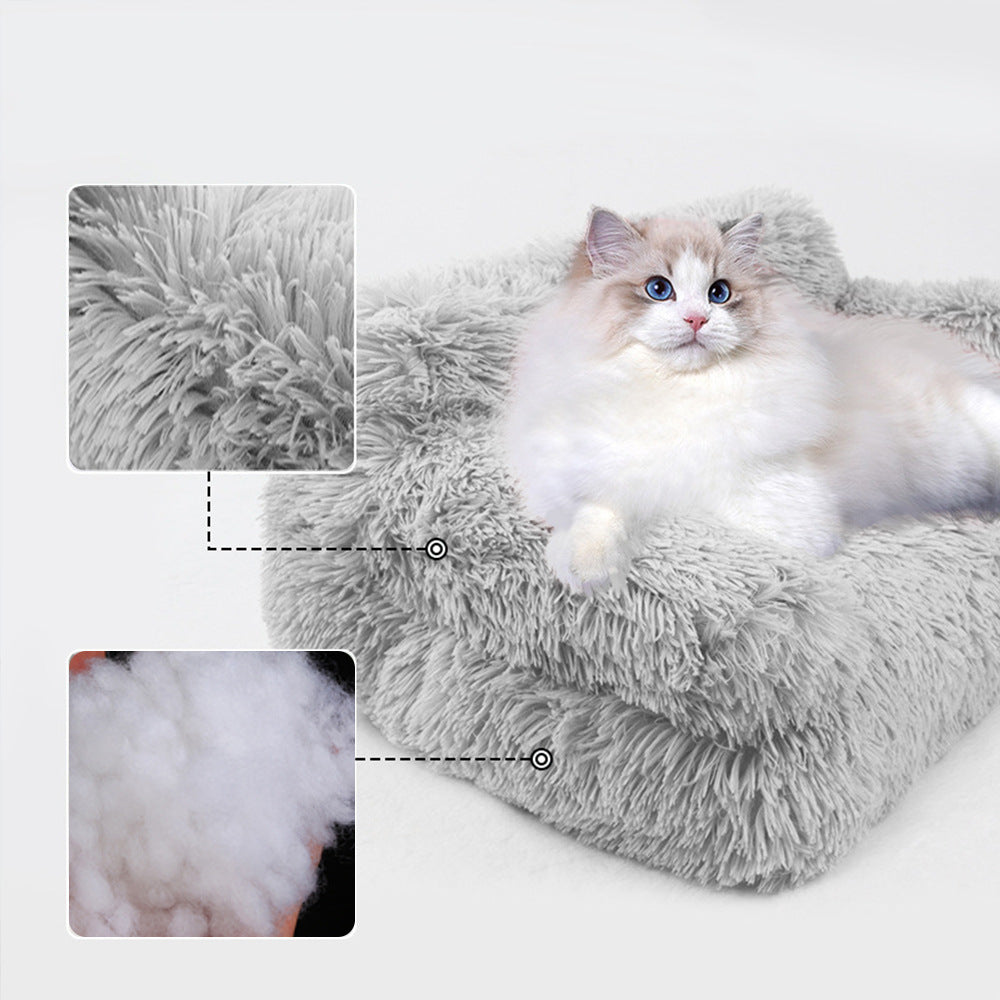 Flauschiges Hundebett