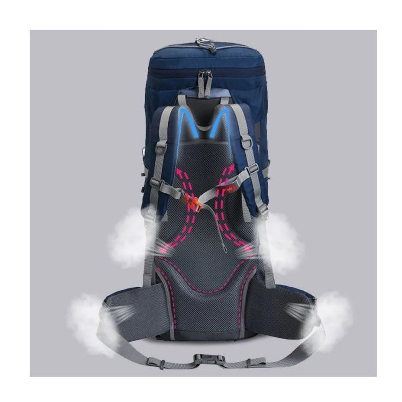 Hochwertiger Trekking-Rucksack mit Ergonomischem Tragesystem und Großzügigem Stauraum Brehn
