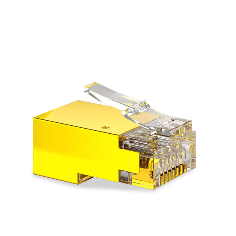 Hochgeschwindigkeits Ethernet-Kabel mit Vergoldeten Kontakten und Flexibler Ummantelung Brehn