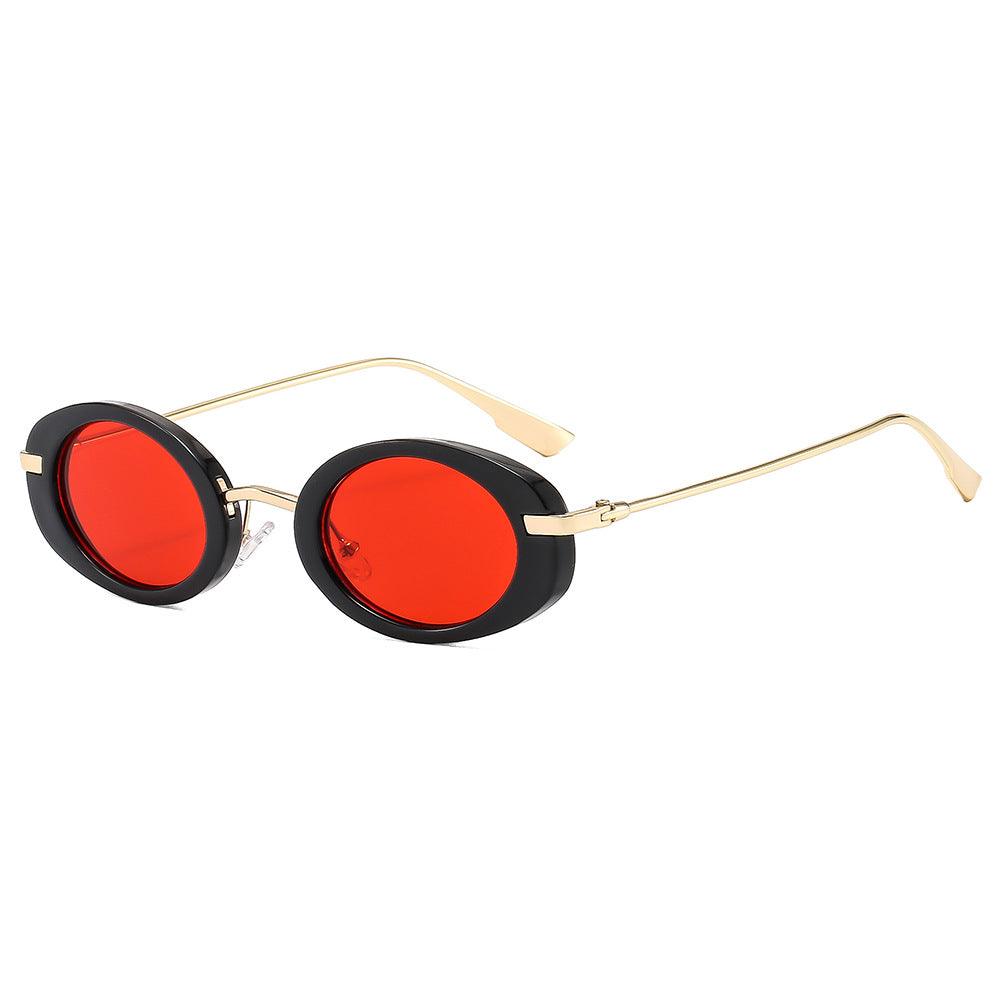 Damen modische Sonnenbrille im avantgardistischen Design Brehn
