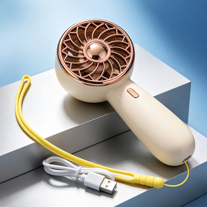 Damen Tragbarer Mini-Handventilator mit flexiblem Neigungswinkel und ergonomischem Design Brehn