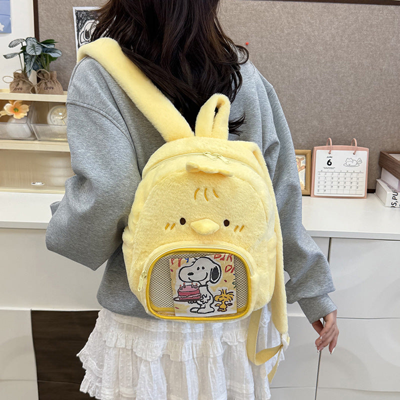 Plüsch Rucksack mit Hasendesign Brehn