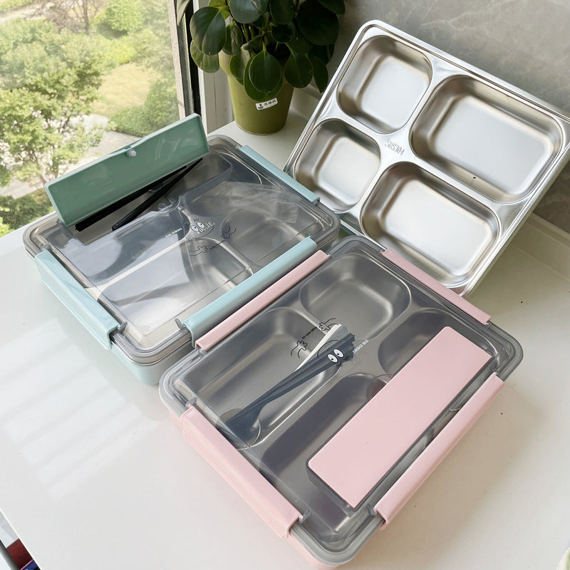 Mehrfach-Fach Edelstahl Lunchbox