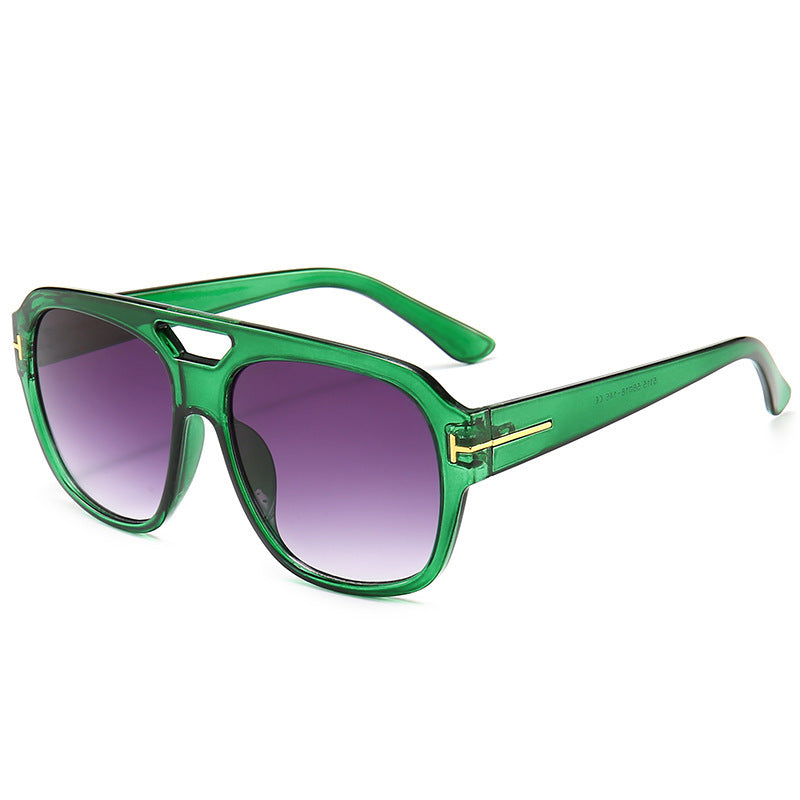 Oversized quadratische Rahmen Sonnenbrille Brehn
