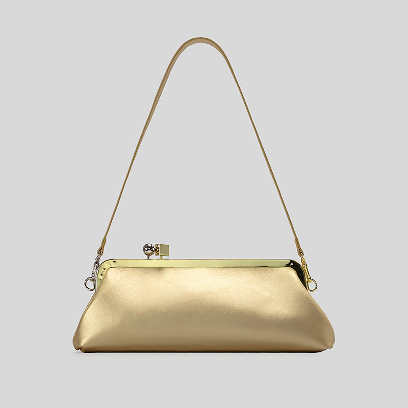 Elegante Lackleder Abendhandtasche