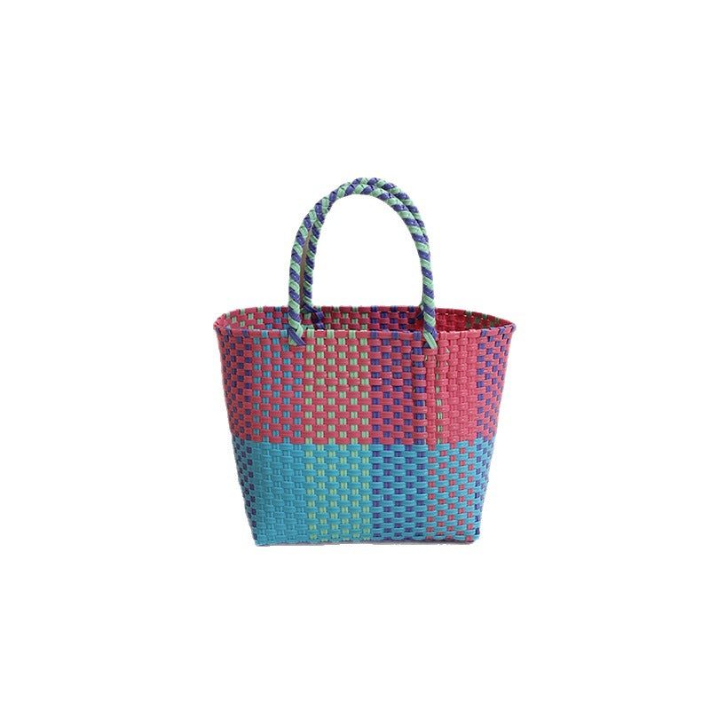 Geflochtene Einkaufs- und Strandtasche Brehn