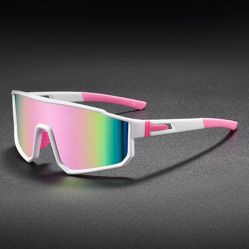 Unisex nan sportliche Performance Sonnenbrille mit großflächiger Einzelscheibe und rutschfesten Bügeln Brehn