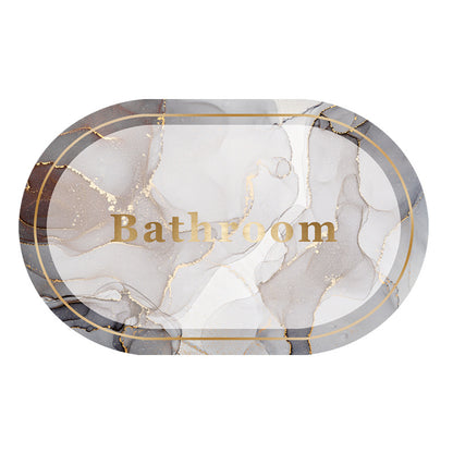 Luxuriöse Marmor Design Badematte