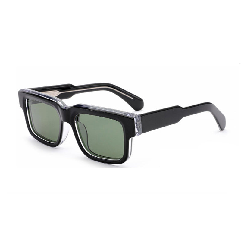 Damen quadratische Sonnenbrille mit komfortablem, robustem Rahmen Brehn