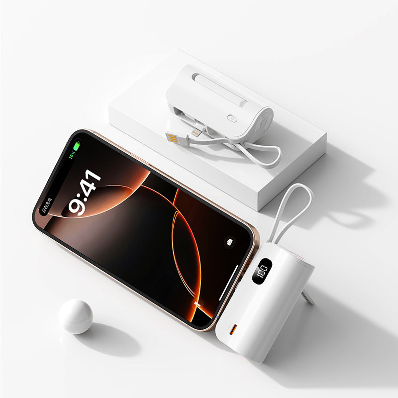 Tragbare Ladegeräte mit USB-C und Lightning Anschluss Brehn