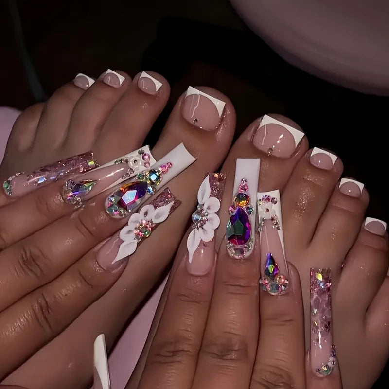 Dekoratives 3D Nagelkunst-Verzierungsset Brehn