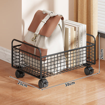 Kompakter vertikaler Drahtgitter-Desktop-Organizer-Regal