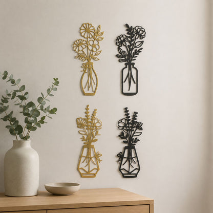 Künstlerische Blumenvase Dekoration