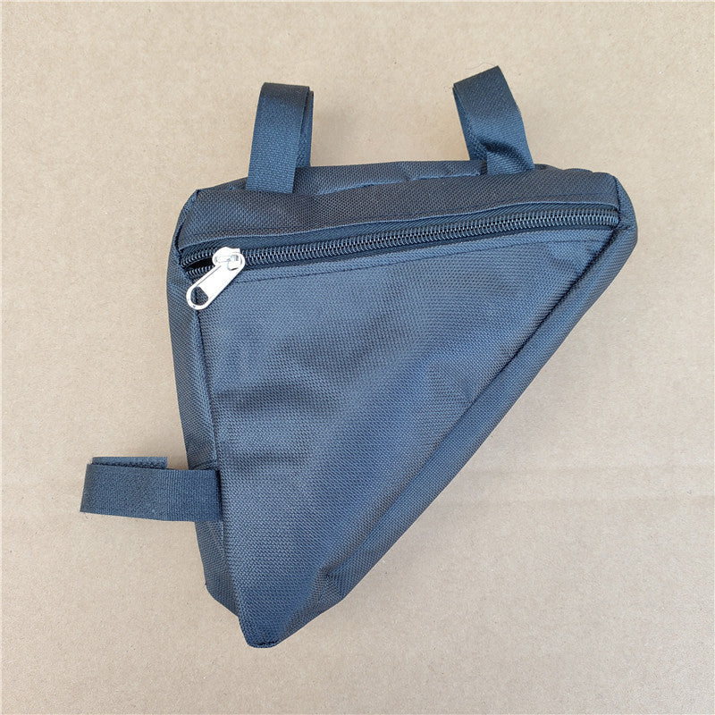 dreieckige Fahrradtaschenaufbewahrungstasche aus wasserabweisendem Oxford-Stoff mit zippered Werkzeugtasche Brehn