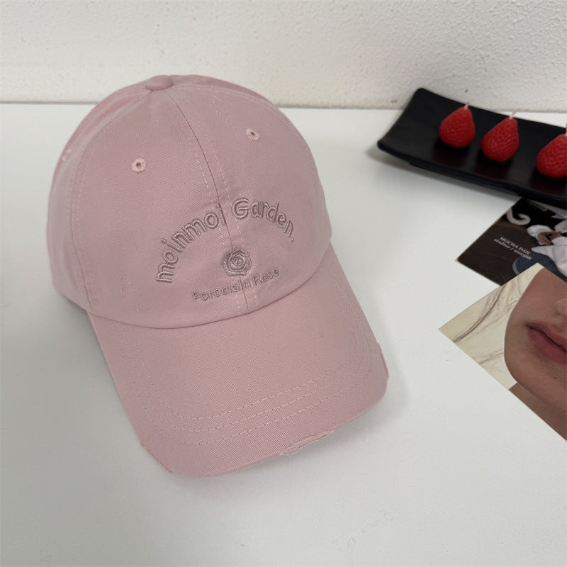 Damen Bestickte Freizeit-Sonnenschutzmütze Brehn