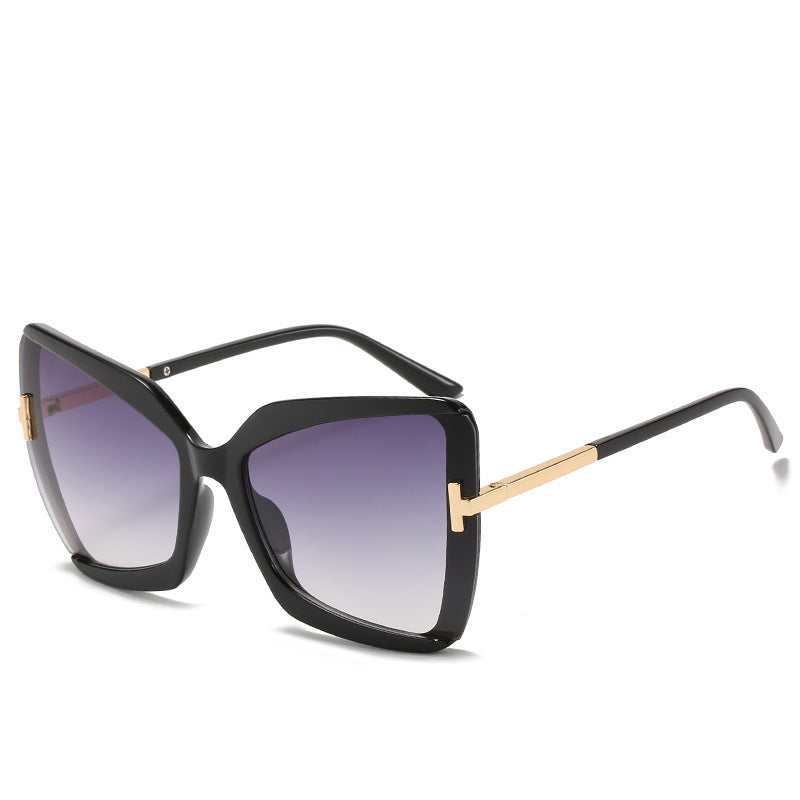 Luxuriöse Übergroße Schild Sonnenbrille Brehn