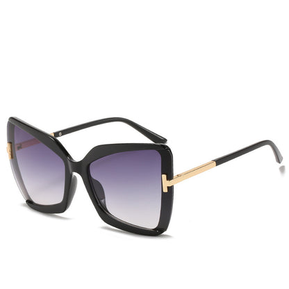 Luxuriöse Übergroße Schild Sonnenbrille Brehn