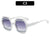 Architektonische achteckige Rahmen-Sonnenbrille