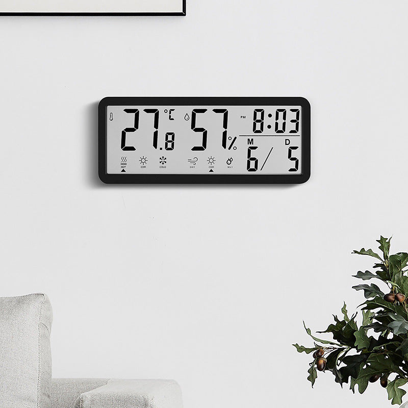 Digitaler Multifunktionswetterwecker mit Hygrometer und Temperaturanzeige Brehn