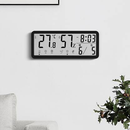 Digitaler Multifunktionswetterwecker mit Hygrometer und Temperaturanzeige Brehn