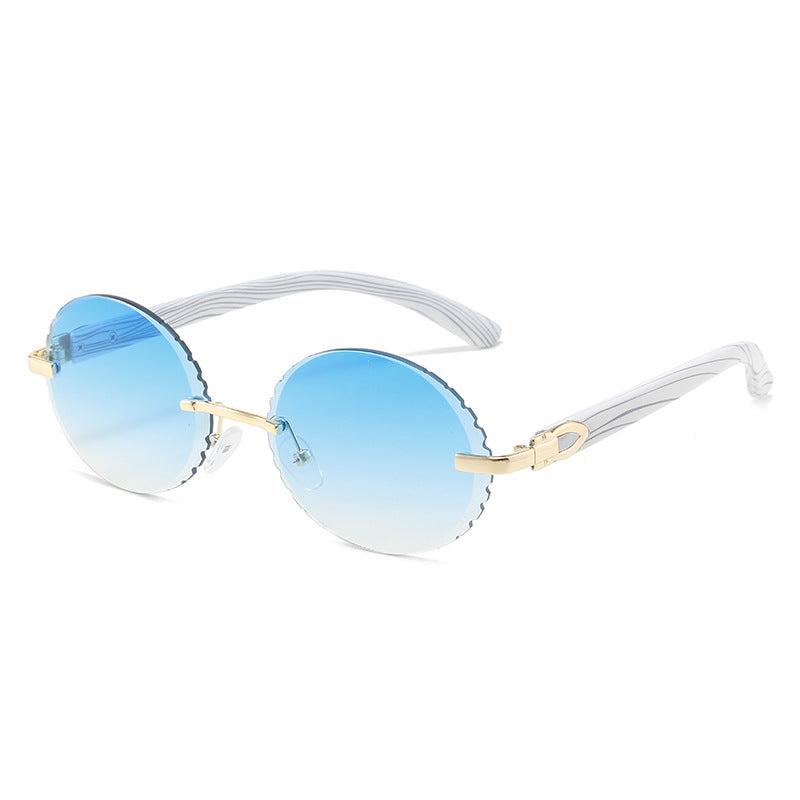 Runde Rahmen Mode Sonnenbrille Brehn