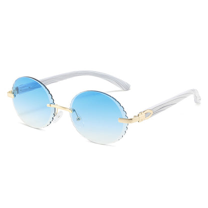 Runde Rahmen Mode Sonnenbrille Brehn