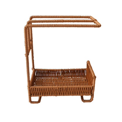 Handgemachter Rattan Aufbewahrungskorb Brehn
