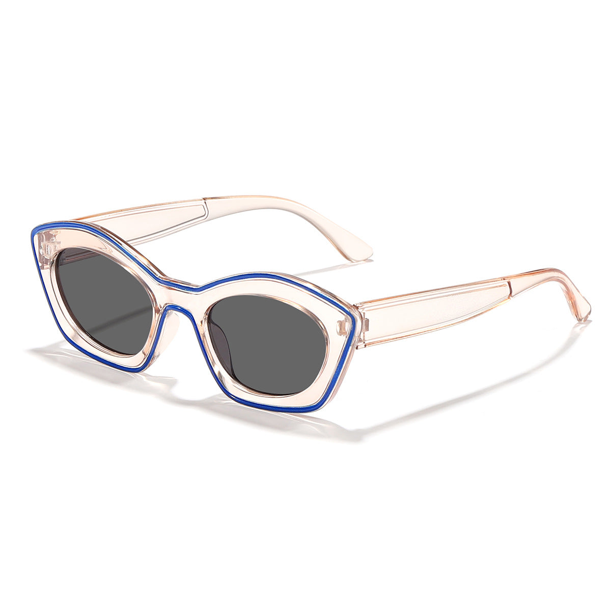 Damen modische Sonnenbrille mit elegantem Rahmen und trendigem Design Brehn