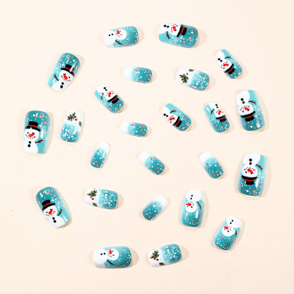 Festliche Winter-Themen 3D Nagelkunst Extensions Brehn 1789713261