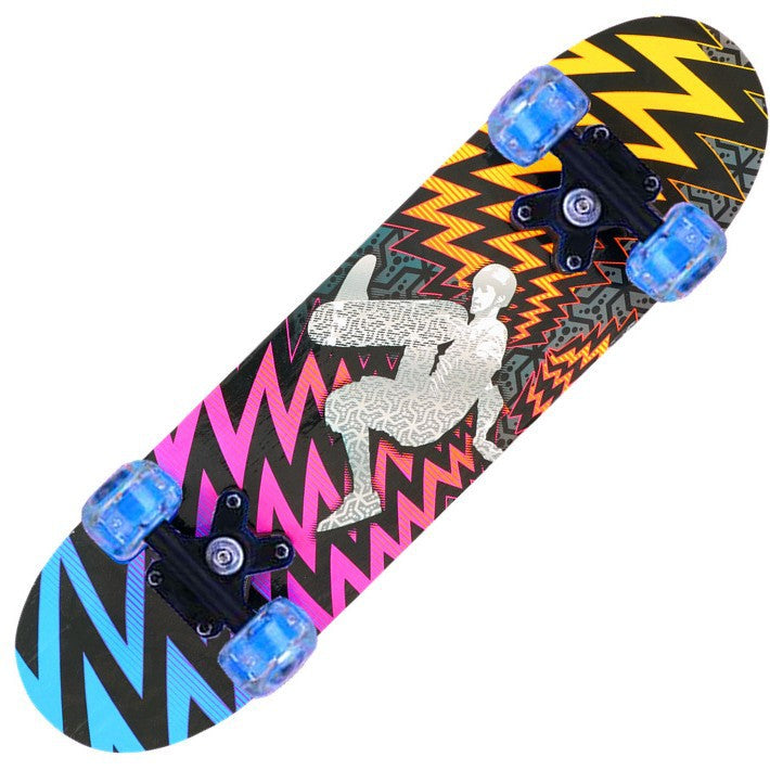 Mädchen Cartoon Charakter Mini Skateboard Brehn