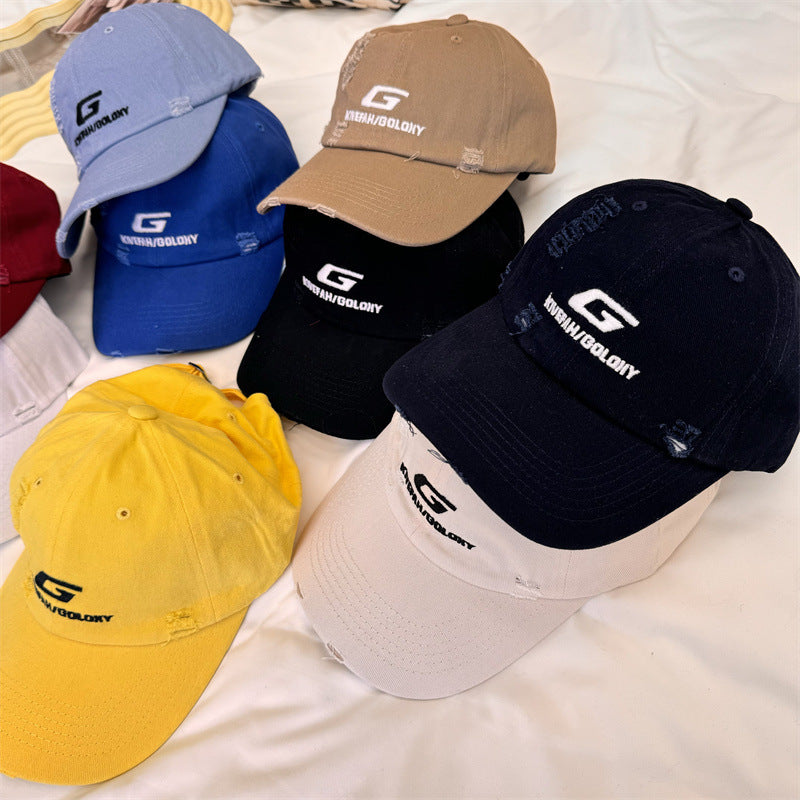 Herren Distressed Casual Baseball Cap Brehn