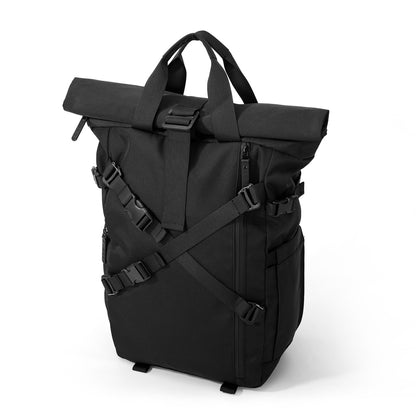 Stylischer Roll-Top Abenteuer-Rucksack Brehn