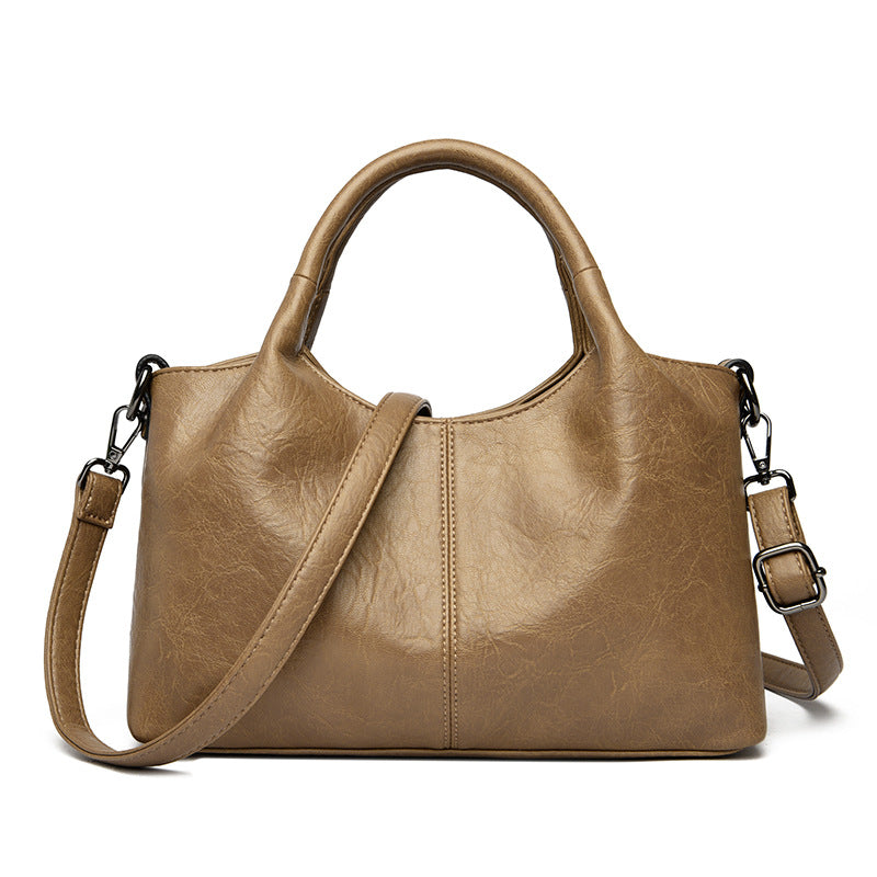 Klassische Kunstleder Handtasche Brehn